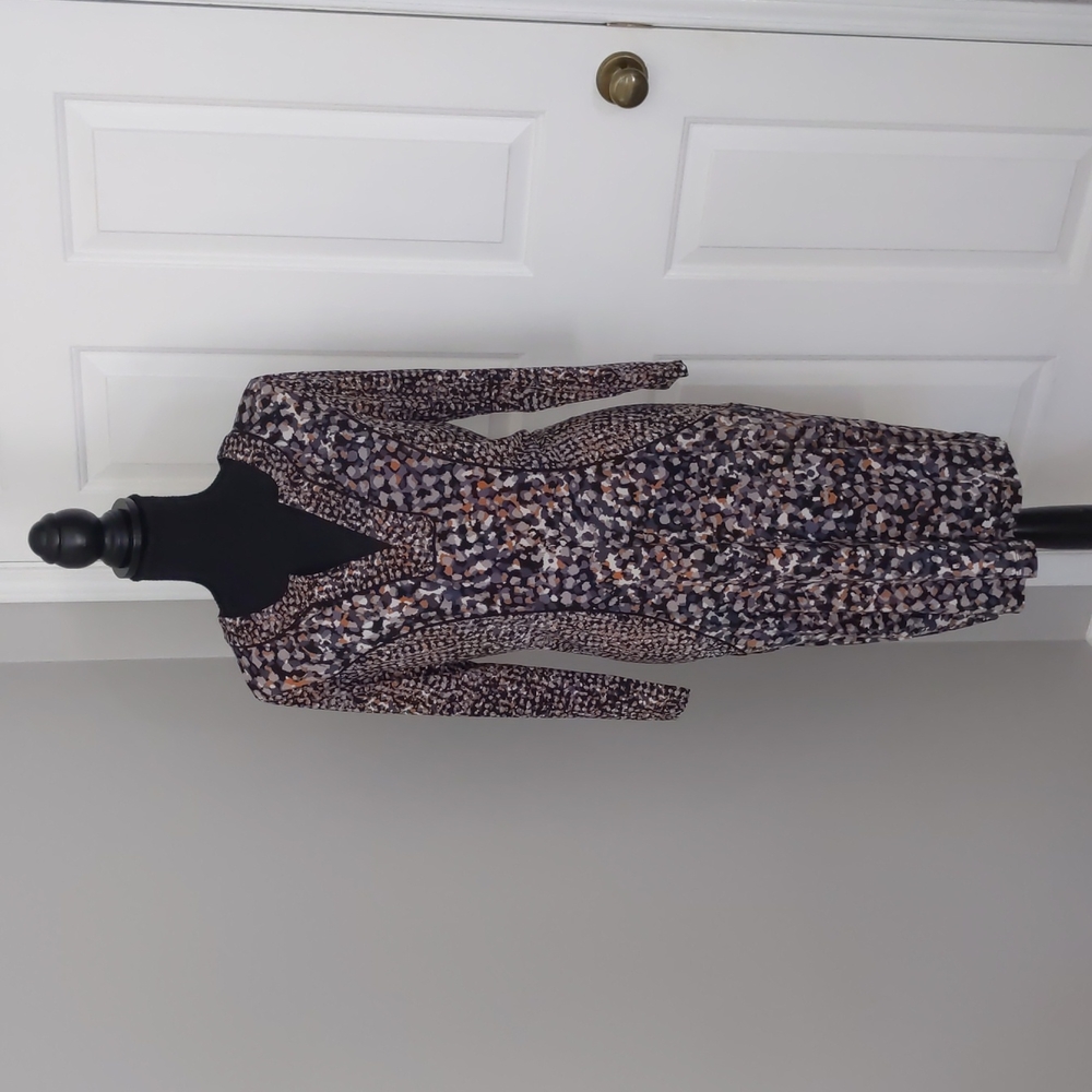 Multi Colored Stretch Dress Francine by BCBG MaxAzria Size Medium